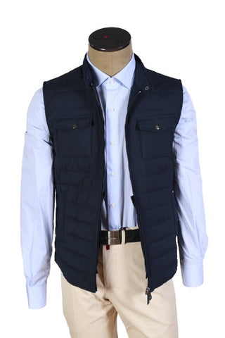 Kired by Kiton Cotton-Nylon Vest