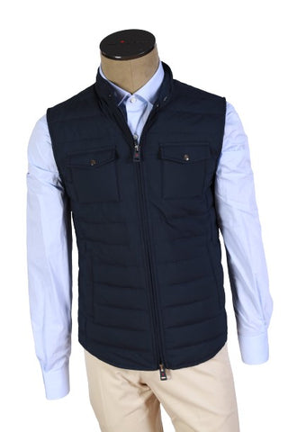 Kired by Kiton Cotton-Nylon Vest