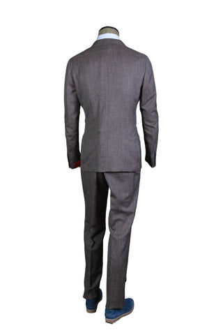 Isaia Mauve Solid Suit