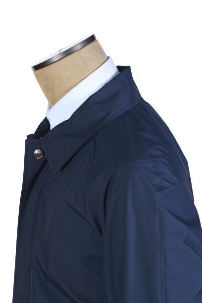 Kired by Kiton Dark-Blue Overcoat