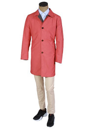 Kired by Kiton Red/Brown Reversible Coat