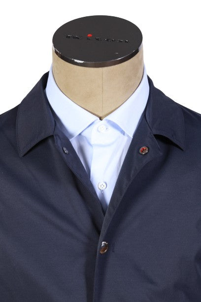 Kired by Kiton Solid Nylon Raincoat