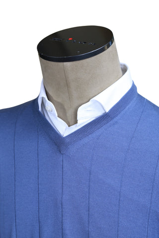 Fedeli Cashmere V-Neck Sweater