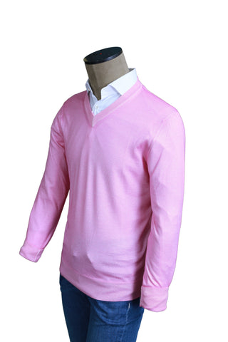 Fedeli Cashmere V-Neck Sweater