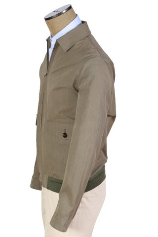 Kired by Kiton Solid Cotton Jacket