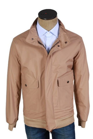 Kired by Kiton Solid Cotton Jacket