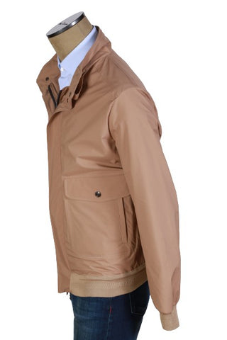 Kired by Kiton Solid Cotton Jacket