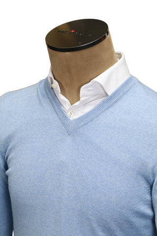 Fedeli Cashmere V-Neck Sweater