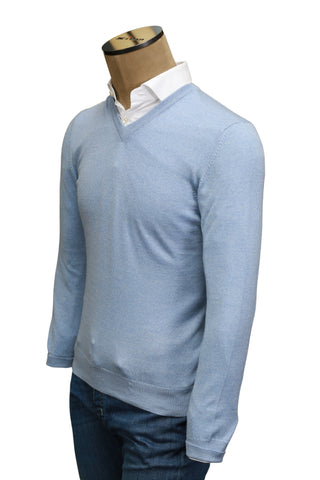 Fedeli Cashmere V-Neck Sweater