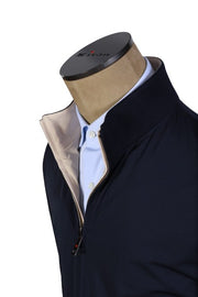 KIRED by KITON White/Dark Blue Reversible Jacket