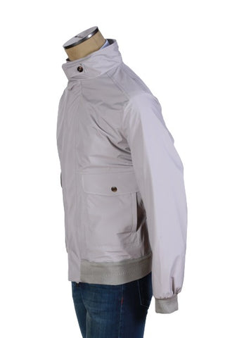 Kired by Kiton Light-Grey Solid Jacket