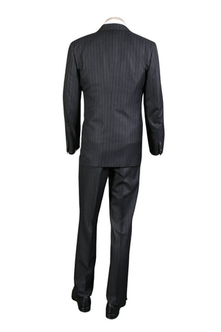 Brioni Dark-Grey Striped Suit