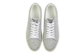 KNT by Kiton Light-Grey Lace-Up Sneakers