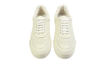 Kiton Ivory Lace-Up Sneakers