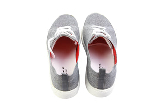 Kiton Grey Lace-Up Sneakers