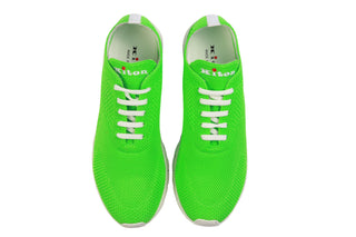 Kiton Light-Green Runner Sneakers