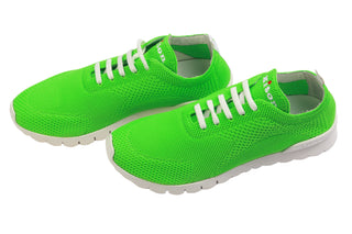 Kiton Light-Green Runner Sneakers