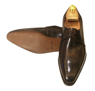 Kiton Dark-Brown Oxford Dress Shoes