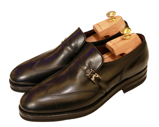 Kiton Dark Brown Leather Dress Shoes