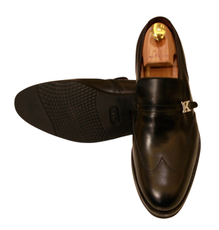 Kiton Dark Brown Leather Dress Shoes