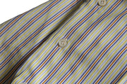 Kiton Cotton Shirt (Multi-color Stripes)