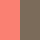 Salmon/ Taupe