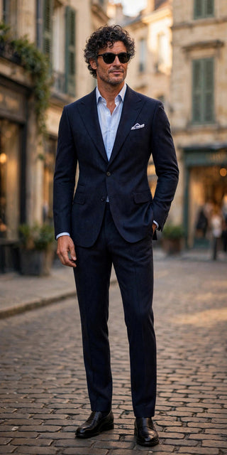 Sartorio Birdseye Virgin-Wool Suit