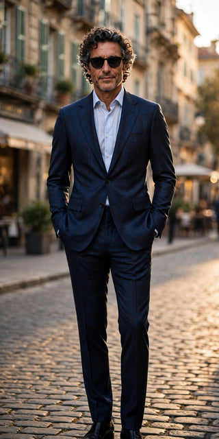 Sartorio Prince of Wales Virgin Wool Suit