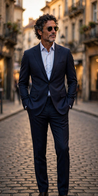 Sartorio Virgin Wool-Mohair Suit