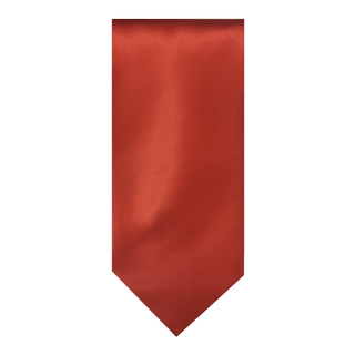 Brioni Red Solid Silk Tie