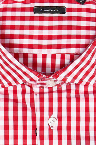 Sartorio Gingham Cotton Shirt