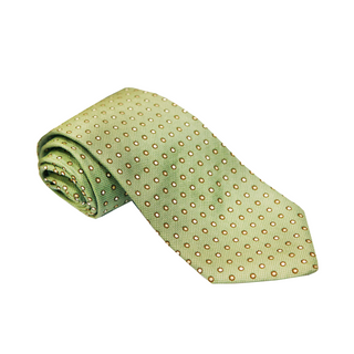 Pal Zileri Light-Green Pattern Silk Tie