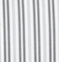Kiton White/Grey Striped Cotton Shirt