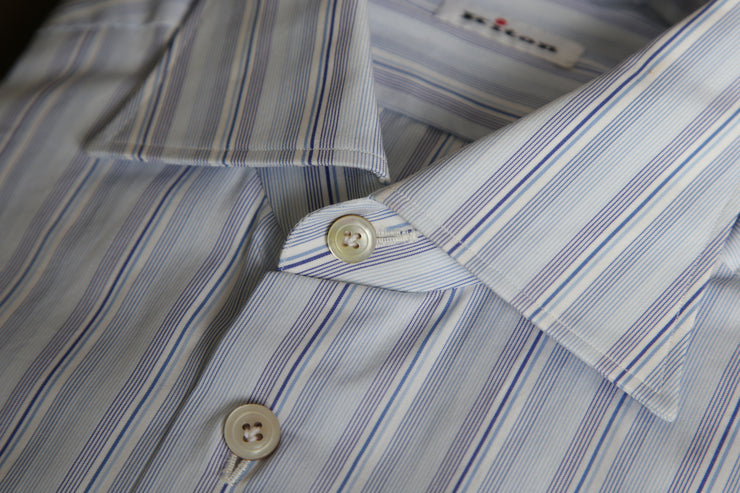 Kiton Cotton Shirt (Blue)
